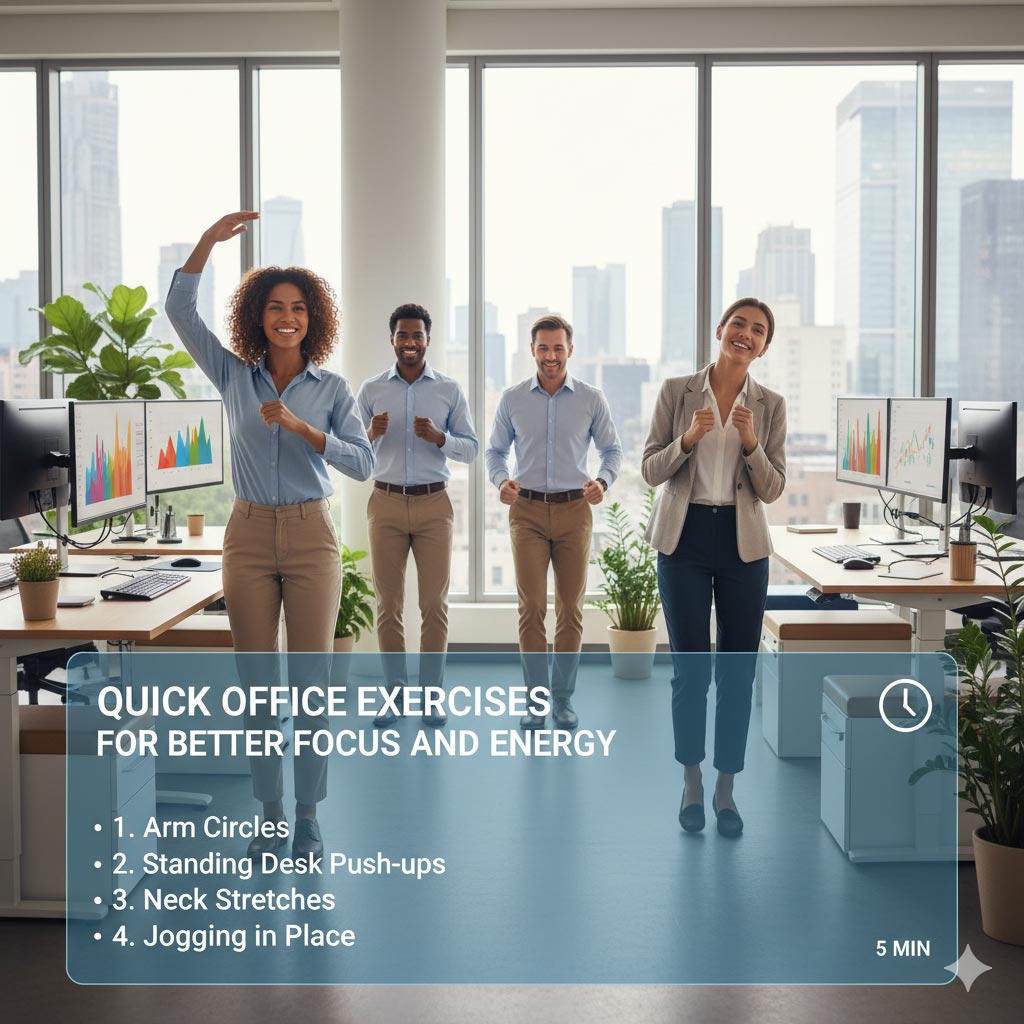 5 Short and Effective Workouts for Busy Workdays